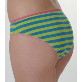 Panty - Striped Low Rise